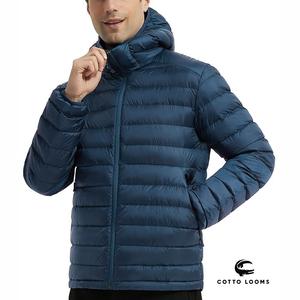 New high demand puffer jacket fashionable hooded warm custom <b>mens</b> lightweight OEM ODM trendy premium 2025 wholesale wear - Product Image 3