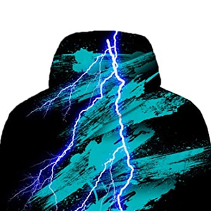 2025 nueva ropa de calle de talla grande para hombres, venta al por mayor, de peso pesado Sudadera con capucha, sudaderas con logotipo personalizado en relieve, sudadera básica - Product Image 3