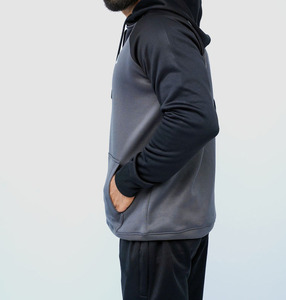 Nouveau modèle de survêtement d'hiver pour hommes casual à manches longues couleur noire à vendre - Product Image 4