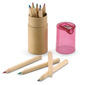Set di 12 Matite Colorate Sostenibili LAMBUT per Merchandising - Product Image 1