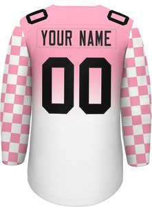 Camiseta de hockey sobre hielo personalizada directa de fábrica OEM impresión por sublimación de alta calidad transpirable que absorbe la humedad para hombres al por mayor - Product Image 2