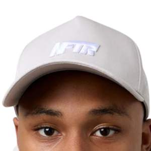 <b>Men</b> Grey Trucker Cap Structured Snapback <b>Hat</b> with Curved Brim Embroidered Slogan Side Detail Adjustable Fit - Product Image 5