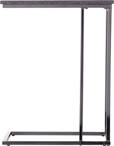 Metal Side <b>Table</b> Iron Frame with <b>Top</b> <b>Wood</b> Modern Style Home Hotel Restaurant Living Room furniture - Product Image 6