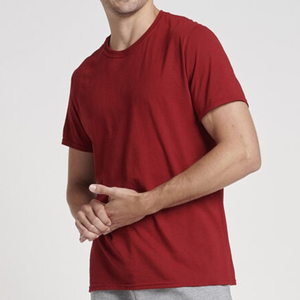 Vente en gros de t-shirts 100% coton pour hommes avec logo imprimé personnalisé coupe régulière grande taille tissu tricoté de haute qualité - Product Image 6