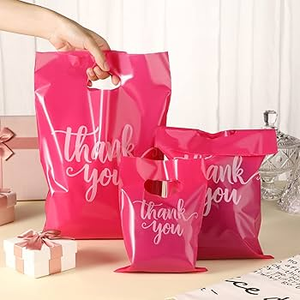 Bolsas de Compras de Plástico HDPE Reciclables y Reutilizables con Asa, Diseño Troquelado, Marca AAB HARVEST AAB-M, para Artículos Promocionales - Product Image 4