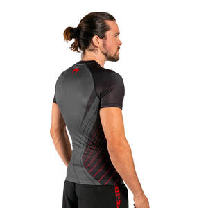 Custom Rash Guard MMA BJJ No Gi Conjunto de pantalones cortos de compresión para el entrenamiento y la competición Jiu Jitsu Kimono de Jiu Jitsu - Product Image 5