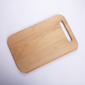 Sustainable Beech Wood Bread & Pastry Board - Minimalist Integrated Handle Server - Food-Safe Natural Finish Kitchenware - Product Image 2