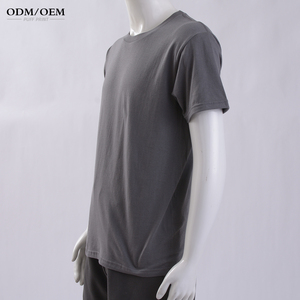 T-shirt personnalisé vierge à manches courtes de haute qualité 100% coton T-shirt sérigraphie personnalisé pour hommes - Product Image 4