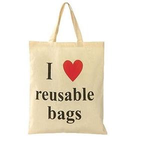 Wholesale Eco-Friendly Recycled Cotton <b>Canvas</b> Beach <b>Tote</b> <b>Bag</b> Green Foot Print White Base Reusable White Base for Promotional - Product Image 5