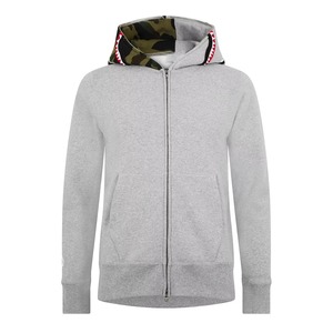 เสื้อมีฮู้ดขนแกะผู้ชายผู้หญิง, เสื้อผ้าแนวสตรีทสวมใส่สบายชุดเล่นกีฬายิมกลางแจ้งมีกระเป๋าด้านหน้าปรับได้ - Product Image 1