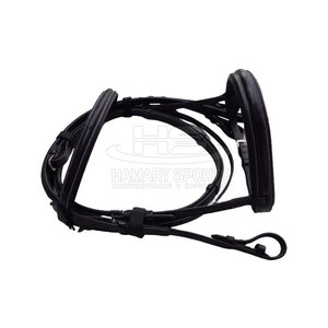 HAMART SPORTS Bridon équestre en cuir fait main de la plus haute qualité avec couleurs personnalisées, logo, design, emballage et service OEM - Product Image 6