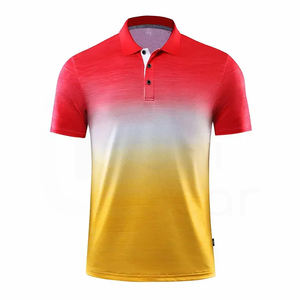 Golf de secado rápido de alta calidad para hombres para polos, tamaño personalizado, patrón sólido, nuevo diseño, ropa de punto, venta al por mayor - Product Image 1