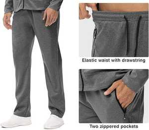 Nouveau style – Survêtement d'hiver décontracté pour homme, en polyester, couleur personnalisable, idéal pour l'entraînement et la gym - Product Image 4