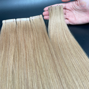 Ruban Double Dessiné De Haute Qualité Dans Les Cheveux Humains 100% Bande De Cheveux Vierges Crus Vietnamiens Dans Les Extensions De Cheveux Humains - Product Image 6