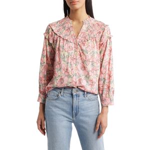 Chemisier de couleur unie à manches longues et col en V pour femmes Chemise de travail élégante - Product Image 1