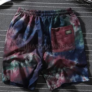 Pantalones Cortos Casuales Tie Dye para Hombre, Servicios OEM, Precio Razonable, Último Estilo, Diseño Personalizado, 100% Algodón, Secado Rápido, Alta Calidad - Product Image 3