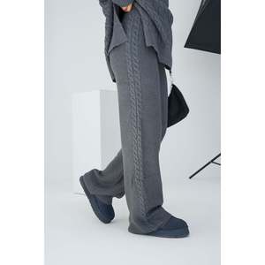Smoke Braided <b>Knit</b> <b>Set</b> - Product Image 3