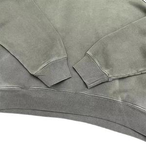 เสื้อกันหนาวขนาดใหญ่แบบวินเทจ,น้ำหนัก Gsm ผ้าฝ้ายเทอร์รี่ฝรั่งเศส Overdye - Product Image 6