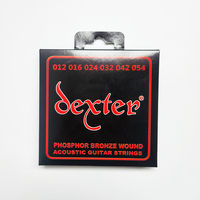 DEXTER Premium Nickel Acoustic Guitar Strings Model AG1254 Ready-to-Ship Wholesale Top-Tier Made in China