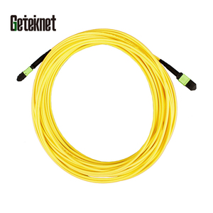 Cable de Conexión de Fibra Óptica GETEKnet OEM MTP MPO de 8, 12 y 24 Núcleos OM3 OM4 <span class=keywords><strong>OM5</strong></span> Macho/Hembra, MPO a LC Uniboot LSZH, Certificado CE/ROHS - Product Image 3