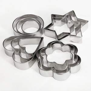 Durable metal <b>cookie</b> shape <b>cutter</b> helpful for shaping dough precisely for professional bakery results - Product Image 1