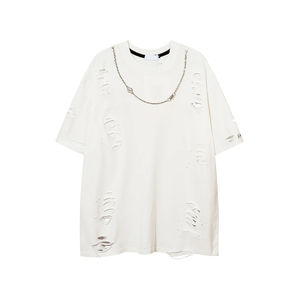 เสื้อยืดผ้าฝ้าย100% สำหรับผู้ชายเสื้อยืดโอเวอร์ไซส์ผ้าคอตตอนขนาดพลัสไซส์กำหนดเองได้ - Product Image 5