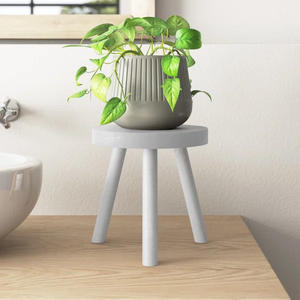 Support de plante en forme de tabouret, best-seller, avec plateau en marbre pour la décoration du jardin et de la maison, avec couleur et dimensions personnalisées - Product Image 3