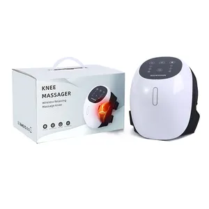 Factory Custom Wireless Convenience Hot Compress Vibration Red Light Irradiation Knee Relaxing Heat Massager