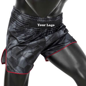 กางเกงขาสั้นแบบไทยกางเกงมวยไทยขาสั้นแบบทำมือกางเกงขาสั้นสไตล์ที่เป็นเอกลักษณ์ - Product Image 5