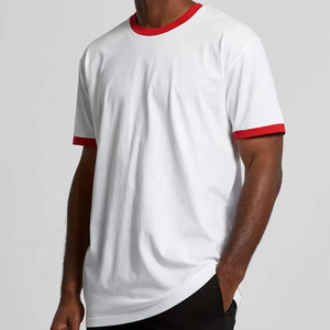 100% Cotton Anti-Shrink O-Neck Men's T-Shirts - Product Image 3