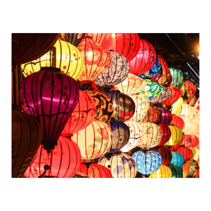 Linterna de seda colgante para exteriores del Festival del Medio Otoño de alta calidad para decoración Vintage para exportar desde 99 GD - Product Image 1