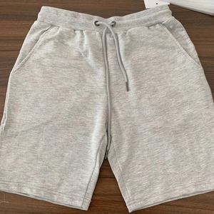Venta directa de fábrica, pantalones cortos de gimnasio para hombre hechos a medida, logotipo bordado, pantalones cortos de playa de malla de poliéster informales, técnica de estampado de cintura sólida - Product Image 4
