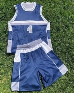 Uniforme de basket-ball unisexe personnalisable de haute qualité, ensemble grande taille et respirant, maillot de basket-ball imprimé d'été - Product Image 6