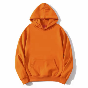 Haute Qualité Coloré 100% Coton Hoodies Logo Personnalisé Uni Épais Poids Lourd Surdimensionné Hoodies Pull Blank Hoodies - Product Image 5