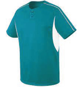 Maillot de Baseball à deux boutons, de meilleure qualité, fabricant du Pakistan, Design personnalisé, Sublimation - Product Image 3