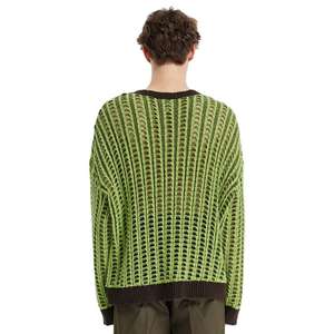 Pull en maille personnalisé 2026, pull brodé pour homme, pull jacquard, col rond, manches longues, pull en maille pour homme - Product Image 5