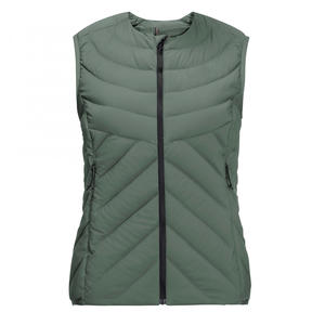 Best Price <b>Winter</b> Warm Down filling <b>Vest</b> Puffer Jacket <b>Women</b> Equestrian O neck Puffer Utility <b>Vest</b> Sleeveless Plus Size gilet - Product Image 1