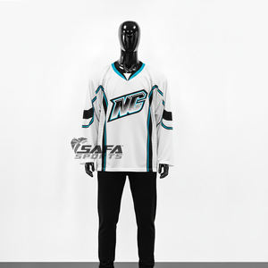 Jersey de Hockey sobre Hielo Sublimado, Diseña Tu Propio Logotipo, Conjunto Personalizado para Equipo, Jersey de Práctica de Hockey sobre Hielo OEM - Product Image 5