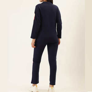 Nouveau design de vêtements de sport de haute qualité pour femmes-Streetwear d'été personnalisé Respirant Motif solide Survêtements pour femmes - Product Image 2