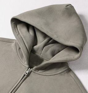 Sweat-shirt à capuche unisexe surdimensionné en strass personnalisé, mode DTF DTG, streetwear, vente en gros - Product Image 6