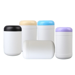 Récipient de poudre de protéine de lactosérum PE vide de Offre Spéciale 500g pour emballer la salle de sport et les voyages avec couvercle étanche - Product Image 1