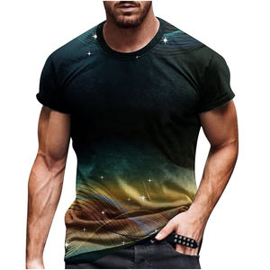 2024 unisexe hommes 100% coton Streetwear T-Shirt haute qualité noir personnalisé sérigraphie conception impression numérique motif uni - Product Image 5