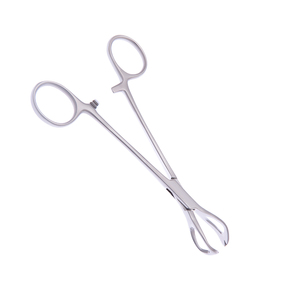 คีมหนีบเนื้อเยื่อเลน1X2 6มม. อุปกรณ์สัตวแพทย์152มม. คีมฟองน้ำสำหรับผ่าตัด - Product Image 4