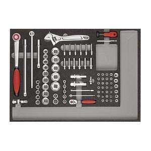 Juego de Herramientas Gedore en Módulo de Espuma 3xCT (166 Piezas) - Product Image 1