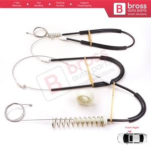 Juego de Reparación de Elevalunas Eléctrico BWR5349, Delantero Derecho, para 911 996 1997-2005, Boxster 986 1996-2004, 99654201605 - Product Image 3