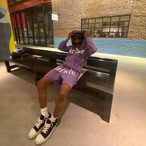 Custom High Quality <b>Purple</b> Breathable Y2k Hoodie for Men Wholesale Manufacturer Cotton Blended Oversized <b>Hoodies</b> - Product Image 3