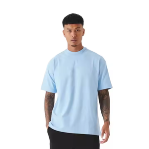 T-shirts pour hommes 100% coton, tissu uni de haute qualité, fabriqué au Pakistan, tissu confortable, coupe régulière, anti-boulochage, respirant, écologique - Product Image 1