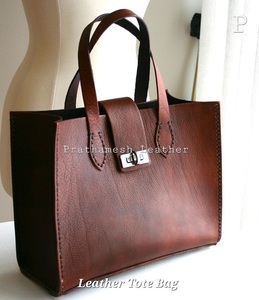 Bolso de mano de cuero artesanal para llevar todos los días, esencial, espacioso, elegante, varios colores, duradero, elegante, limpio, Moderno - Product Image 3