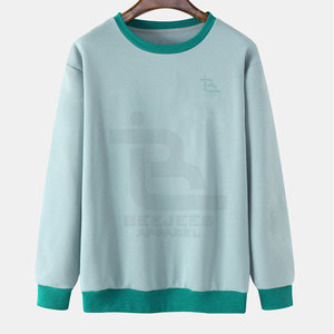 Sweats d'hiver décontractés pour hommes de vente chaude 100% coton avec motif solide et logo personnalisé sweats à capuche durables - Product Image 1