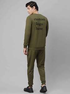 customized logo design OEM new high quality design new look custom colour printed logo embroidered suits and <b>trousers</b> for men's - Product Image 5